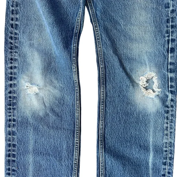 Men’s Levi’s 505’s Perfectly Worn and Distressed